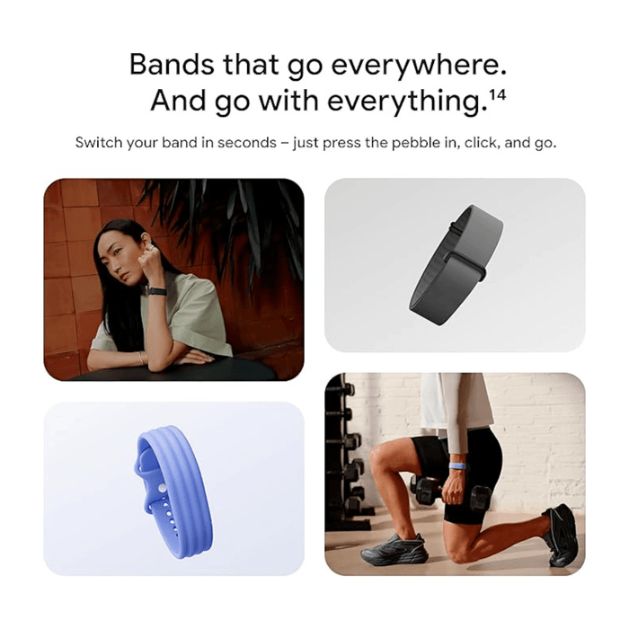 ‫سير Google Fitbit Air رياضي سيليكون - بيري