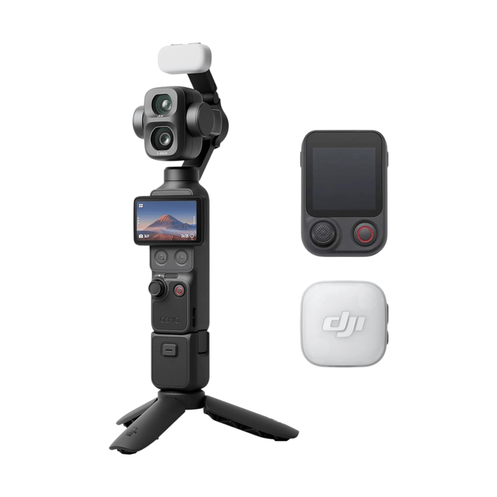 DJI Osmo Pocket 4P Vlog 4K Camera with Dual Lens Combo