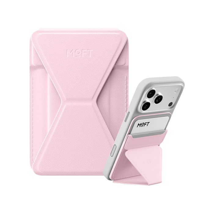 MOFT MagSafe Wallet Phone Stand - Light Pink