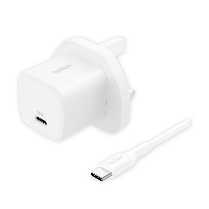 Belkin 25W USB-C PD Wall Charger with USB-C Cable