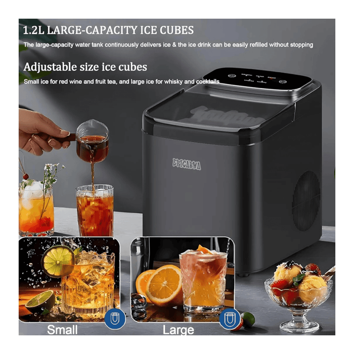 EpicArma Portable Ice Maker 1.2L