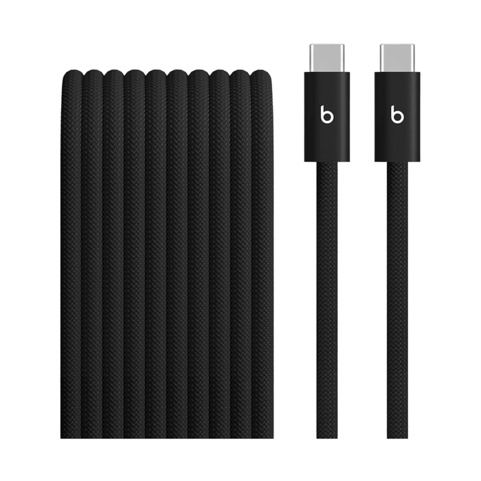 Beats USB-C to USB-C Woven Cable 3m 240W - Bolt Black