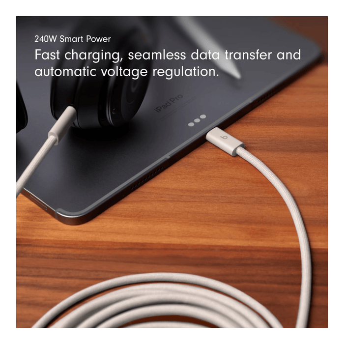 Beats USB-C to USB-C Woven Cable 3m 240W - Surge Stone