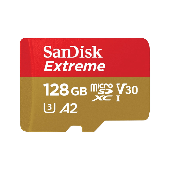 SanDisk Extreme 128GB microSD Card – Gaming & 4K UHD