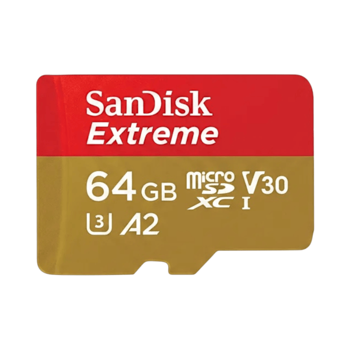 SanDisk Extreme 64GB microSD Card – Gaming & 4K UHD
