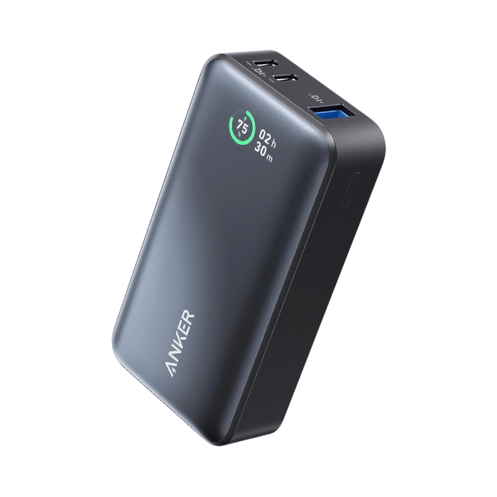 Anker Nano PowerBank 10000mAh with PD 30W, ast charging power, Up to 3× faster charging.