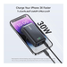 Anker Nano PowerBank 10000mAh with PD 30W, Smart LCD display, Dual USB-C + USB-A ports.