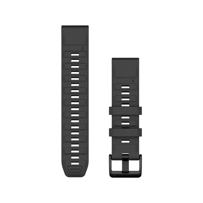 Garmin QuickFit® 22 Watch Band - Graphite Silicone
