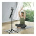 MagSafe AI Tripod with Face Tracking, 360° intelligent tracking follows your movement while recording.