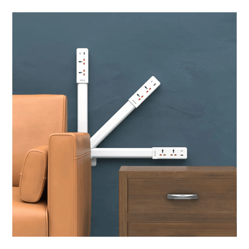 Power Link Universal Power Strip 2200W, 2 universal AC outlets for multiple devices.