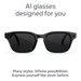 Meta Adventurer AI Glasses - Classic Black / Transitions Grey, Built-in Meta AI for smart assistance and voice control.