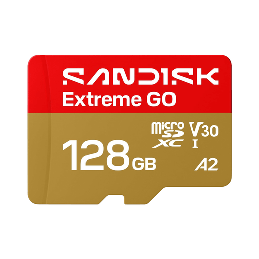 SanDisk Extreme GO 128GB microSDXC Card – 240MB/s