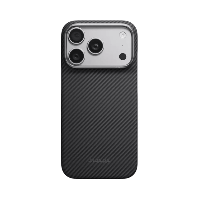 Pitaka iPhone 18 Pro Case, made from aerospace-grade aramid fiber for durability, Highly scratch-resistant. TaMiMi.