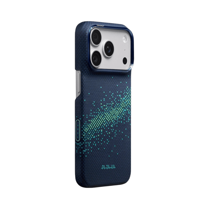 Pitaka iPhone 18 Pro Case - NearfIeld Blue