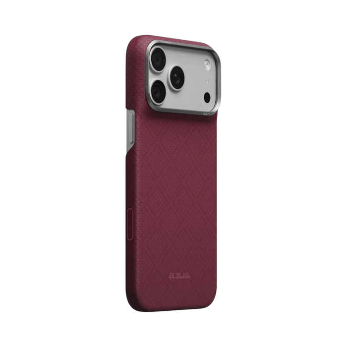 Pitaka iPhone 18 Pro Max Case - Burgundy