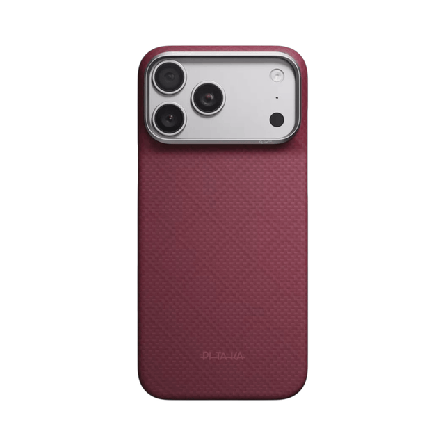 Pitaka iPhone 18 Pro Max Case, made from aerospace-grade aramid fiber for durability, Highly scratch-resistant. TaMiMi.