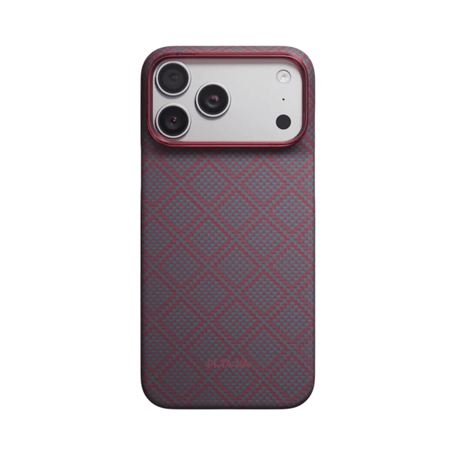 Pitaka iPhone 18 Pro Max Case, made from aerospace-grade aramid fiber for durability, Highly scratch-resistant. TaMiMi.