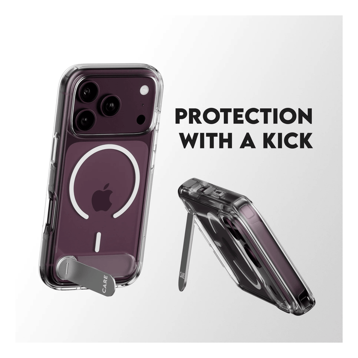 PanzerGlass Kickstand MagSafe Case for iPhone 18 Pro Max - Clear