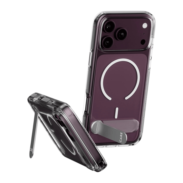 PanzerGlass Kickstand MagSafe Case for iPhone 18 Pro Max - Clear