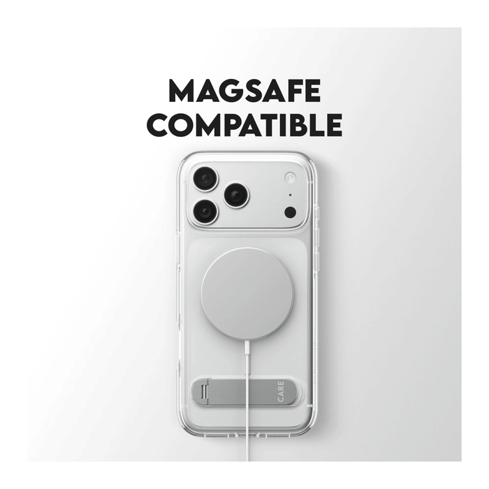 PanzerGlass Kickstand MagSafe Case for iPhone 18 Pro Max - Clear