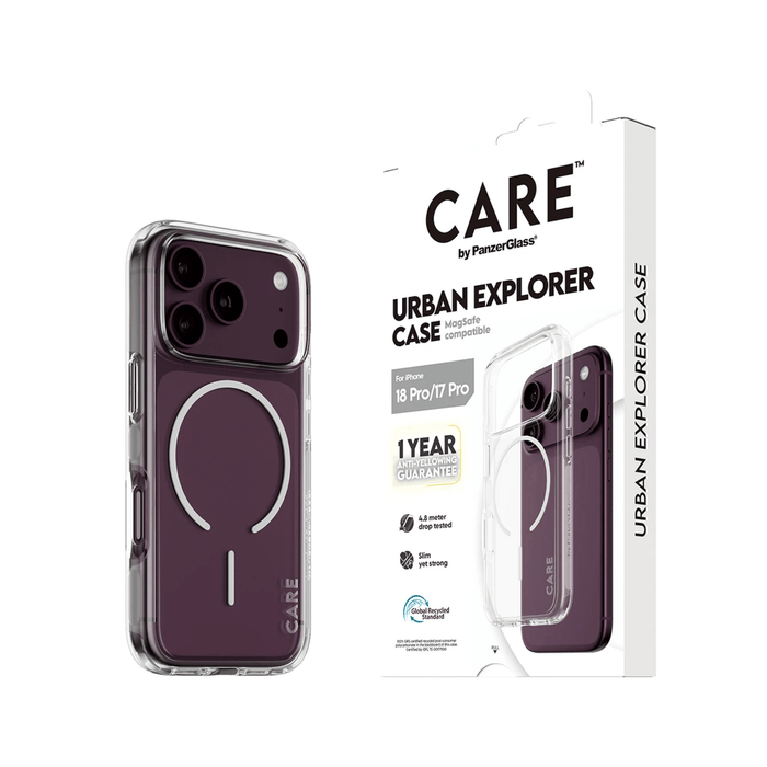 PanzerGlass MagSafe Case for iPhone 18 Pro - Clear