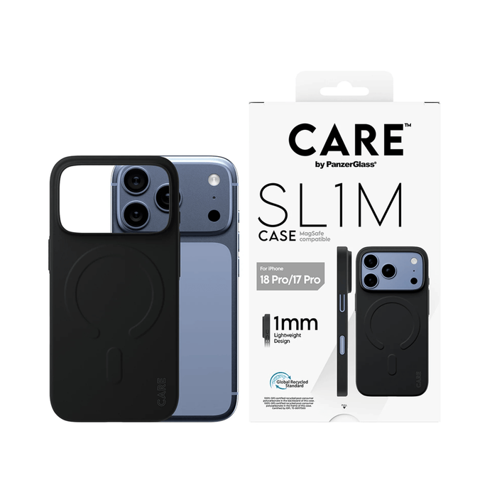 PanzerGlass SL1M MagSafe Case for iPhone 18 Pro - Black