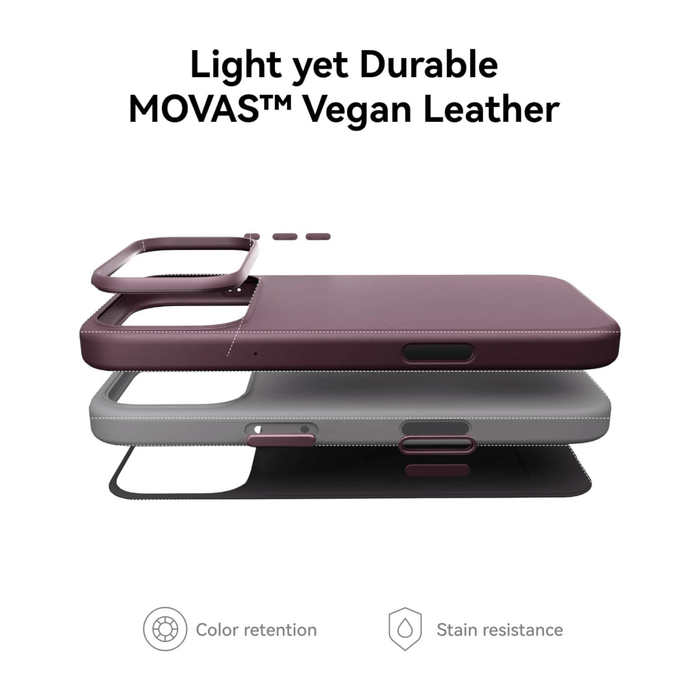 MOFT MOVAS Snap Case for iPhone 18 Pro Max - Light Pink