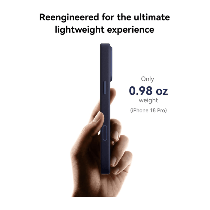 MOFT MOVAS Snap Case for iPhone 18 Pro - Navy Blue