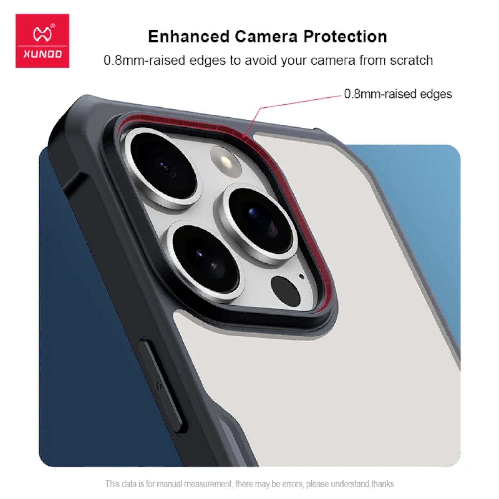 Xundd Case For iPhone 16 Pro max - Ring Xundd Case For iPhone 16 Pro max - Ring