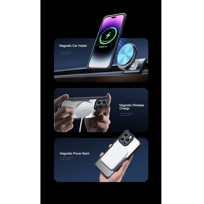 Xundd case for iPhone 16 Pro Max with 0.8mm raised edges for camera and screen protection, TaMiMi Projects in Qatar