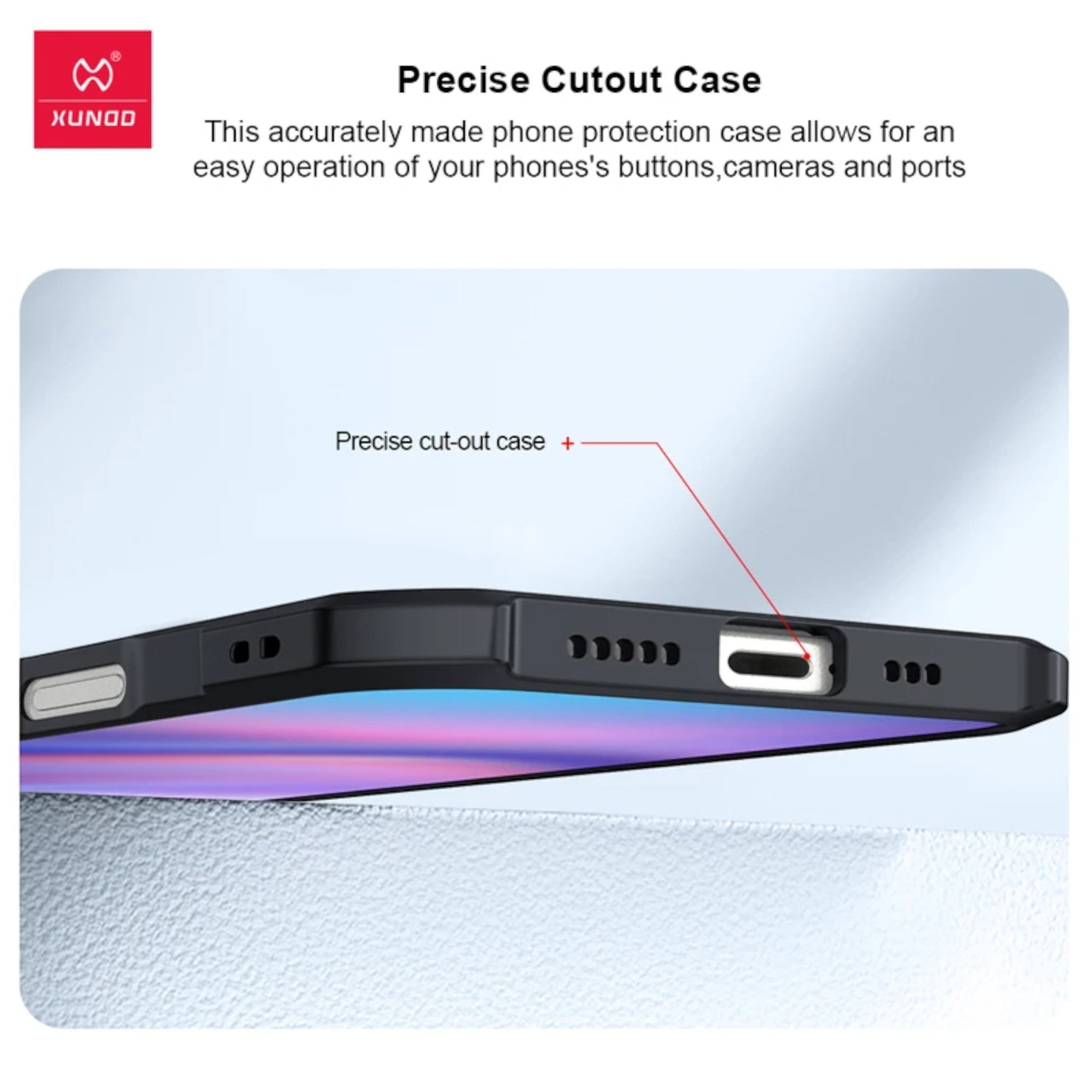 Xundd Case For iPhone 16 Pro max - Ring Xundd Case For iPhone 16 Pro max - Ring