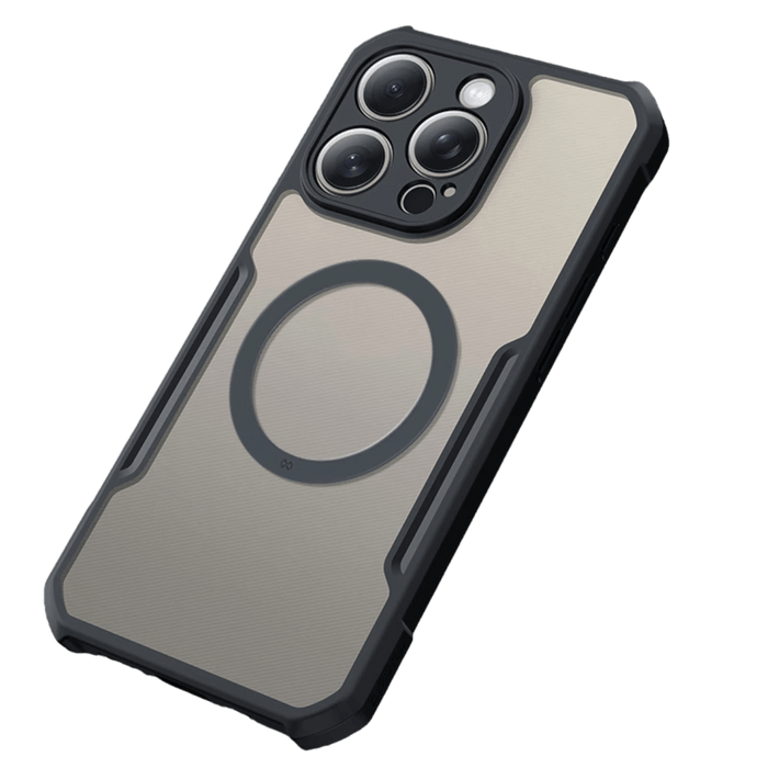 Xundd Case for iPhone 15 Pro Max with Magsafe from TaMiMi Projects in Qatar, featuring anti-fingerprint, anti-scratch, and airbag protection.