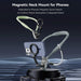 Magnetic Quick Release Neck Mount for hands-free shooting, flexible gooseneck, MAGSAFE compatible. Available at TaMiMi Projects, Qatar.