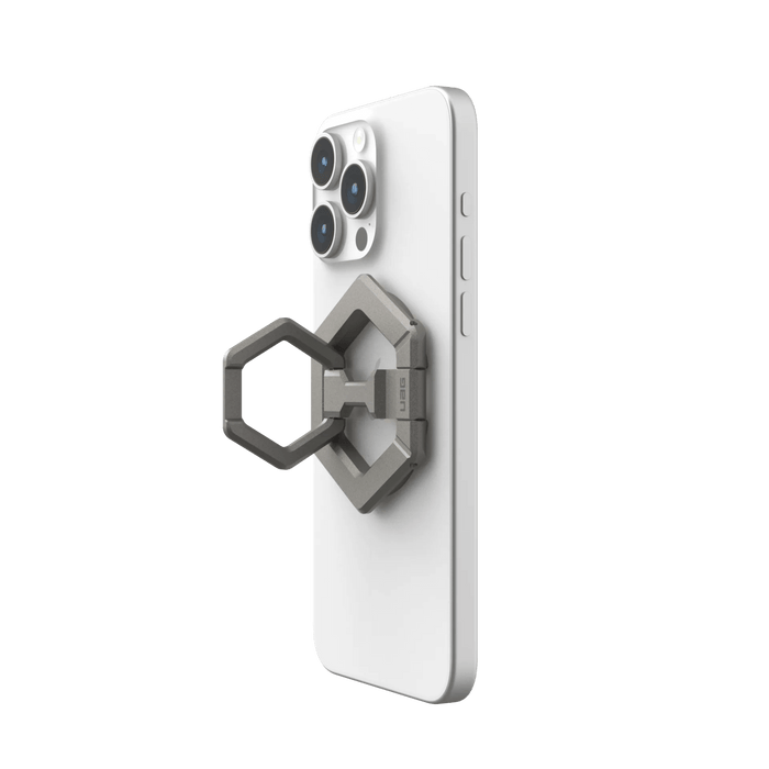 حامل حلقة مغناطيسي UAG متوافق مع MagSafe، قابل للتدوير 360 درجة، أسود - تميمى بروجكتس فى قطر