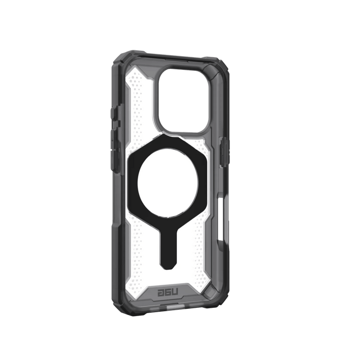 Military-grade iPhone 16 Pro case from TaMiMi Projects Qatar. MagSafe compatible, kickstand, lightweight, full protection with raised edges.