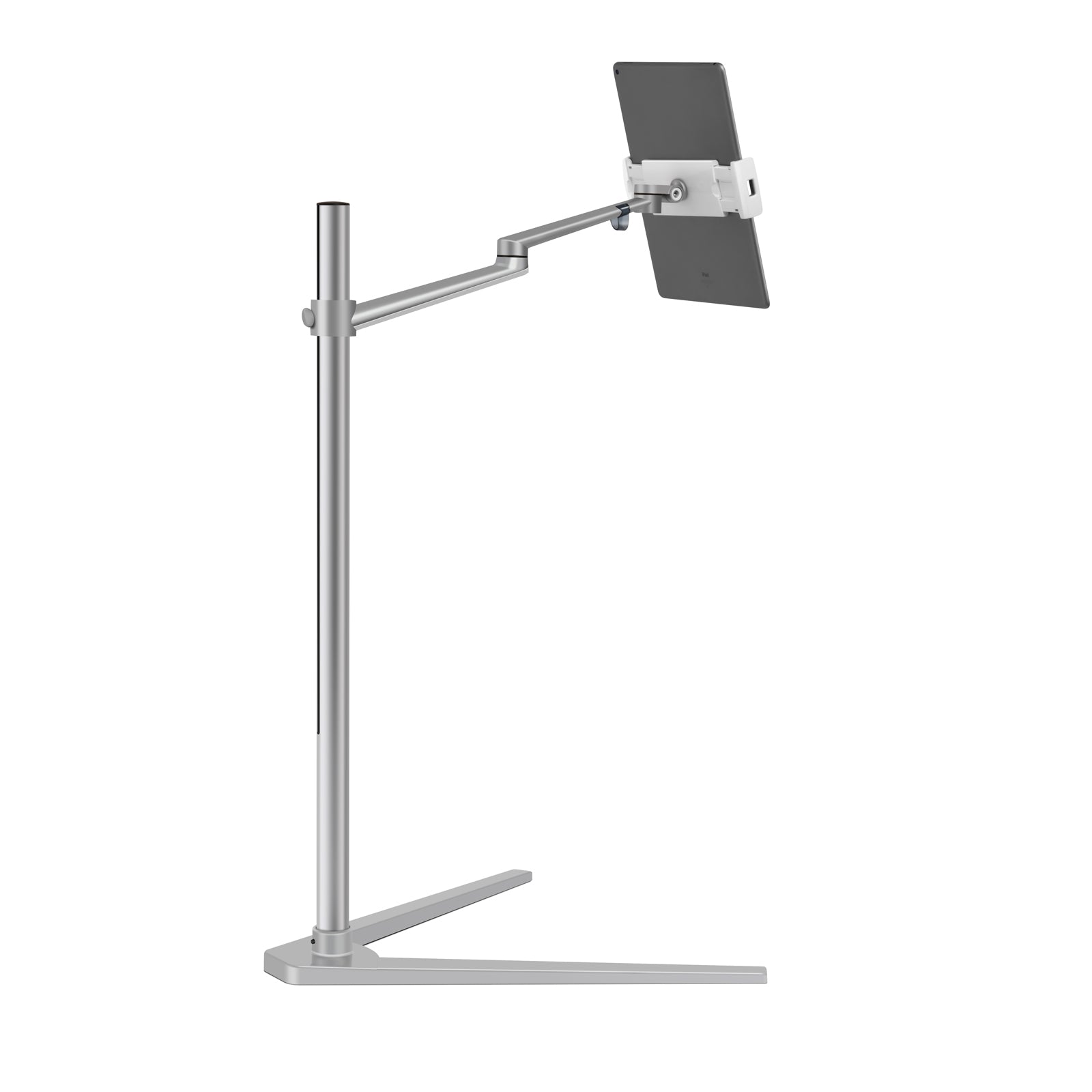 Phone and Tablet Floor Stand - Silver Phone and Tablet Floor Stand - Silver