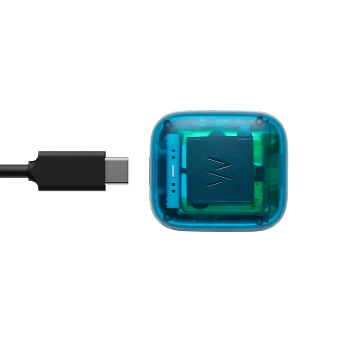 Marine Blue Translucent Battery 4.0
