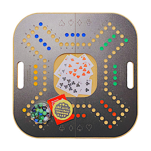 Jackaroo game for 4 players available at TaMiMi Projects in Qatar. Perfect for family fun and strategy enthusiasts.