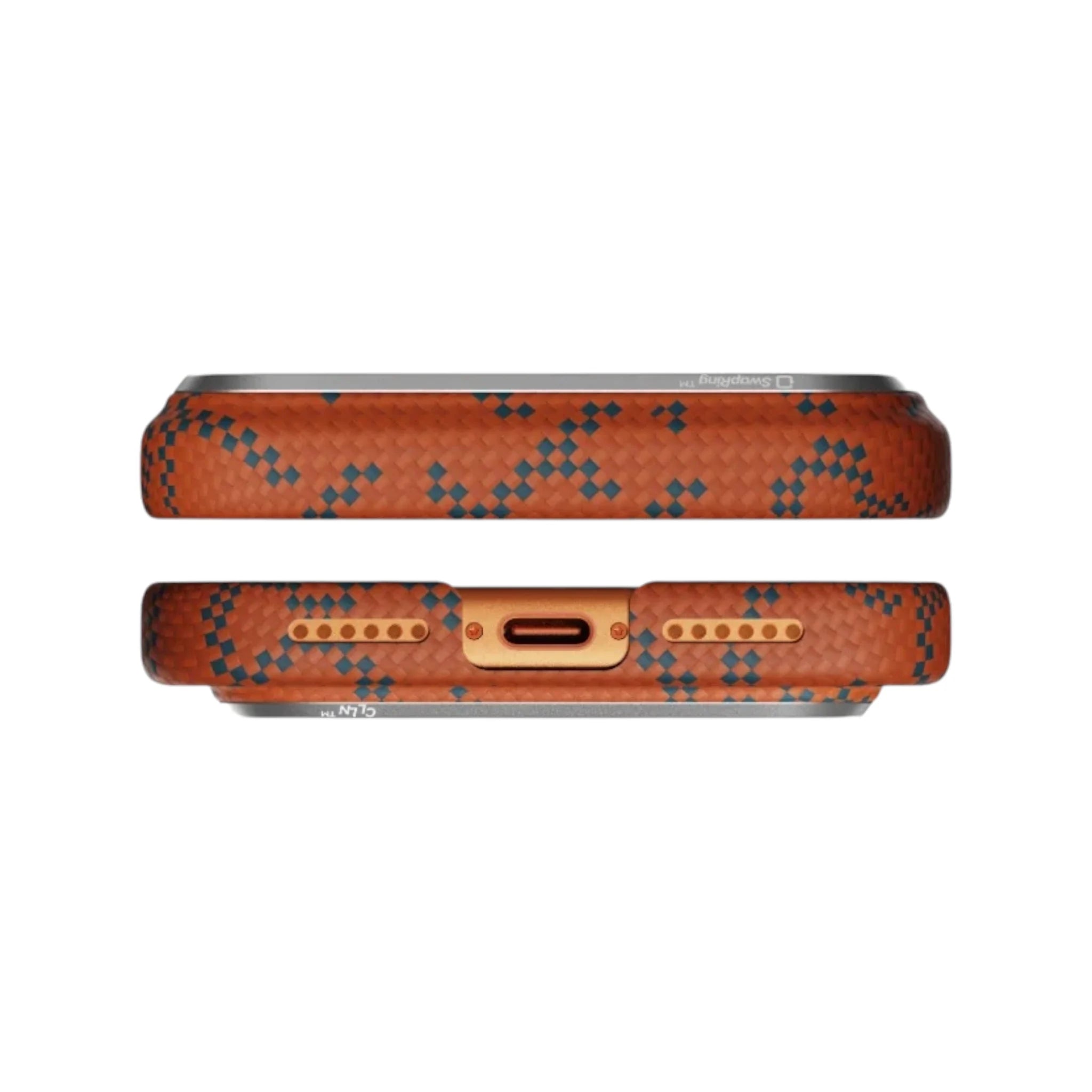 Pitaka iPhone 17 Pro Max Case - Leaping (Blue Orange) Pitaka iPhone 17 Pro Max Case - Leaping (Blue Orange)