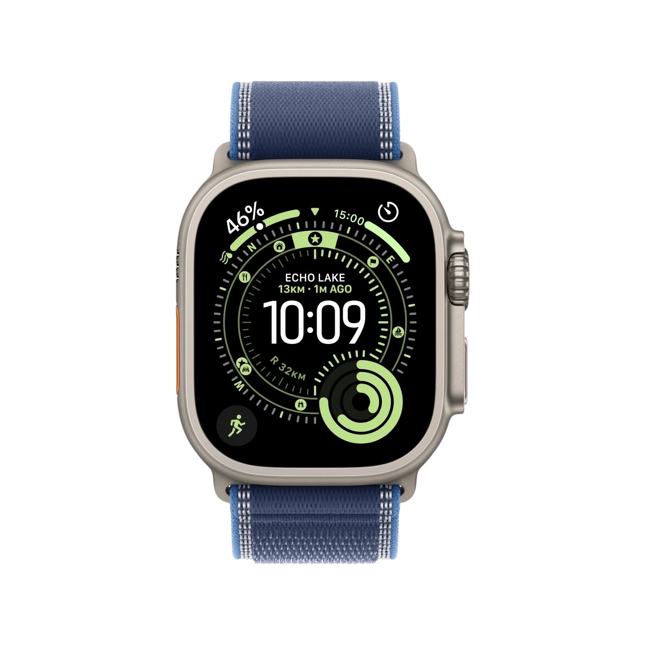 Apple Watch Band - Trail Loop - 49mm - Blue/Bright Blue Apple Watch Band - Trail Loop - 49mm - Blue/Bright Blue