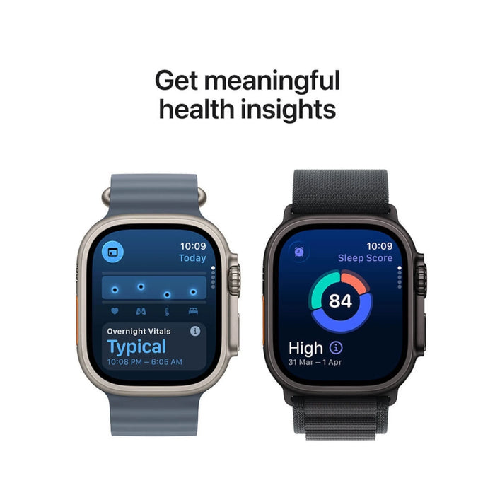 Apple Watch Ultra 3 GPS + Cellular, 49mm Black Case with Alpine Loop, Available now from TaMiMi Projects in Qatar.