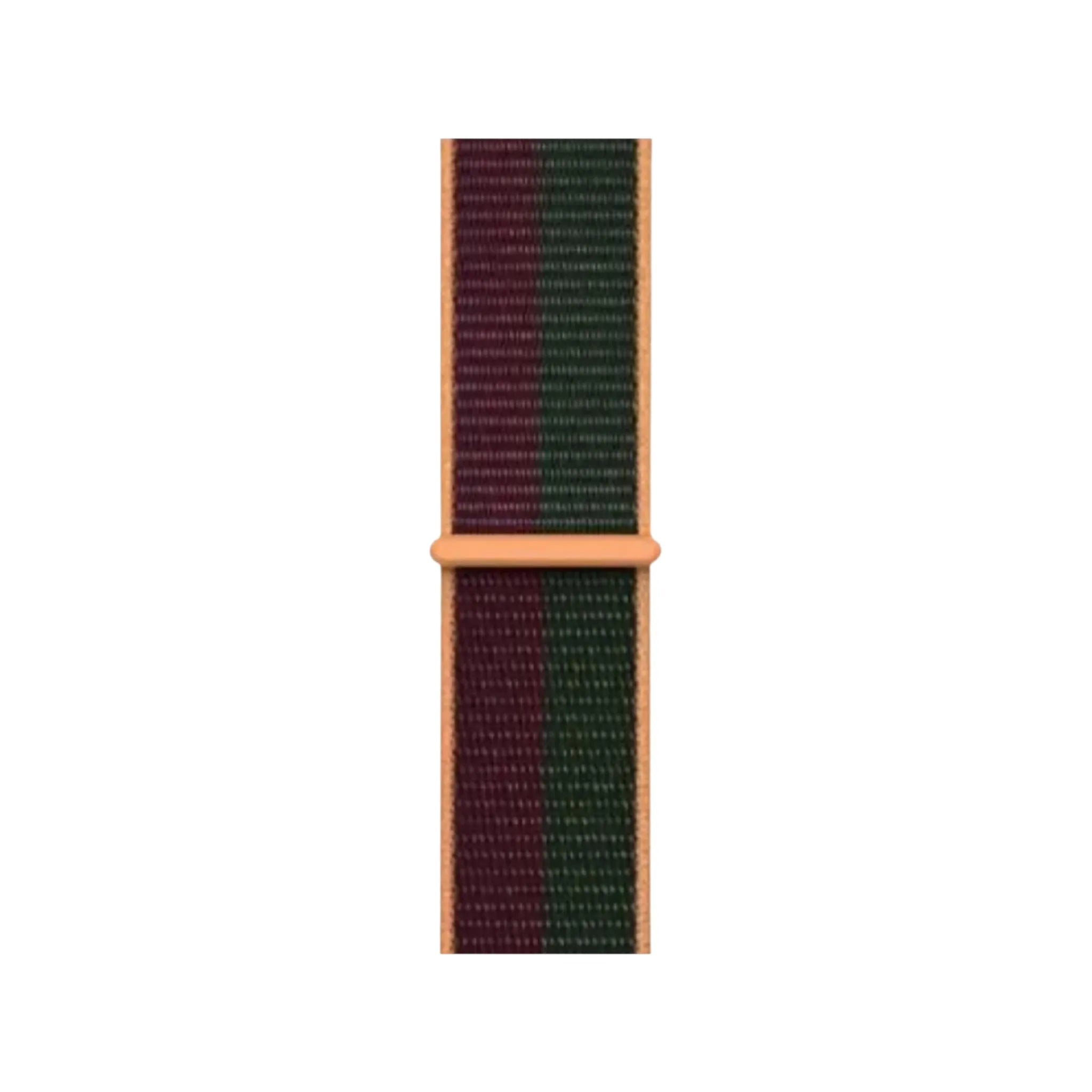 Apple 41mm Sport Loop - Dark Cherry/Forest Green Apple 41mm Sport Loop - Dark Cherry/Forest Green