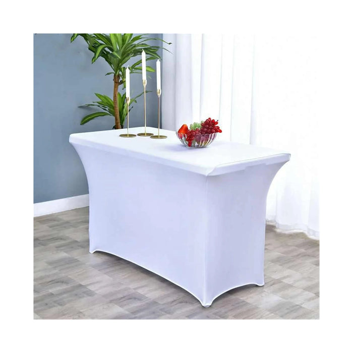 Spandex Rectangular Tablecloth, Made of high-quality spandex fabric, Wrinkle-resistant, easy to clean, at TaMiMi Projects, Qatar.