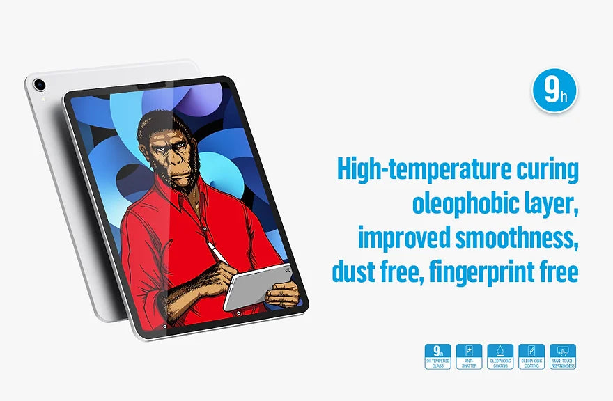 Blueo Screen Protector for iPad 10.2 inch - Clear Blueo Screen Protector for iPad 10.2 inch - Clear