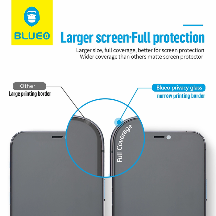 Get Blueo حماية للايفون ١٣ ميني / ١٢ ميني - مخفي in Qatar from TaMiMi Projects