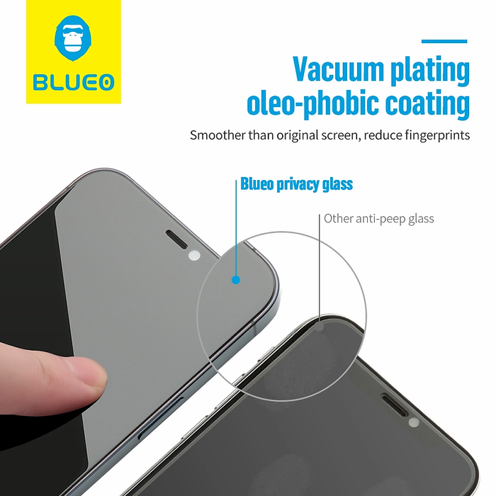 BLUEO Screen Protector for iPhone 12 mini / 13 mini