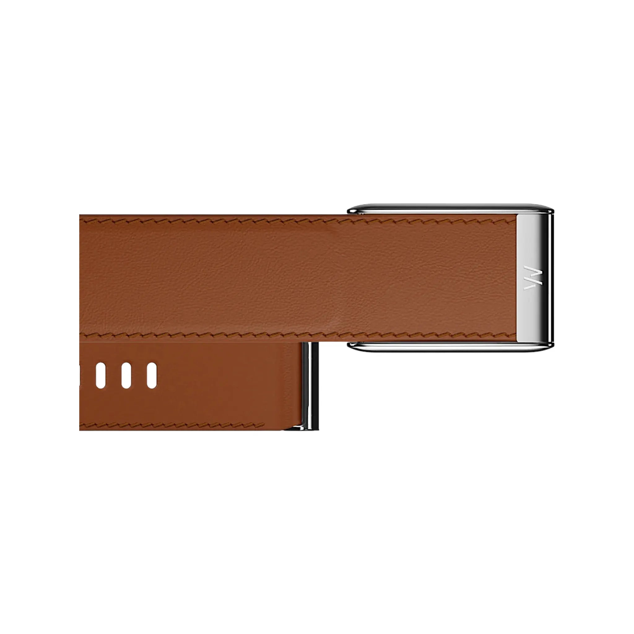 Whoop 5 LeatherLuxe Band - Chestnut/Cream (Straight) Whoop 5 LeatherLuxe Band - Chestnut/Cream (Straight)