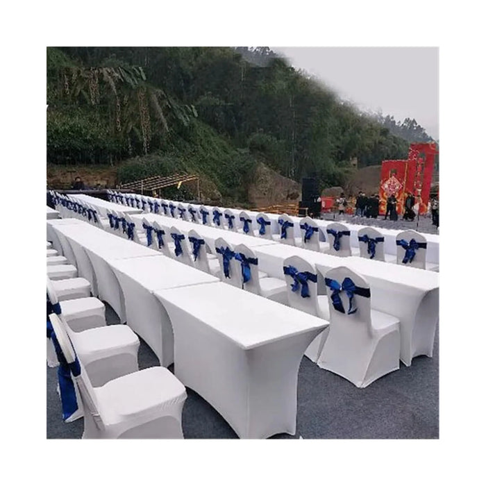 Folding Tablecloth – Rectangular, Made of high-quality spandex fabric, Available now from TaMiMi Projects in Qatar.