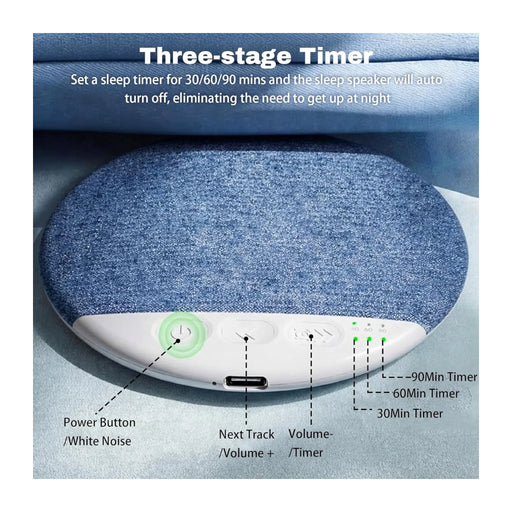Bluetooth Pillow Speaker for Sleep, Ultra-thin 1cm design for comfortable side sleeping. TaMiMi Projects Qatar.