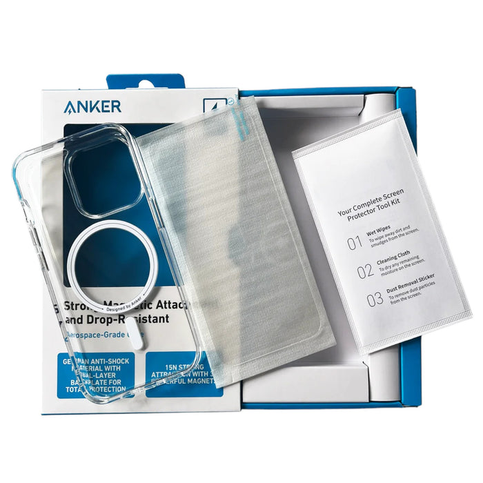 Anker MagSafe Case for iPhone 15 Pro Max - Clear